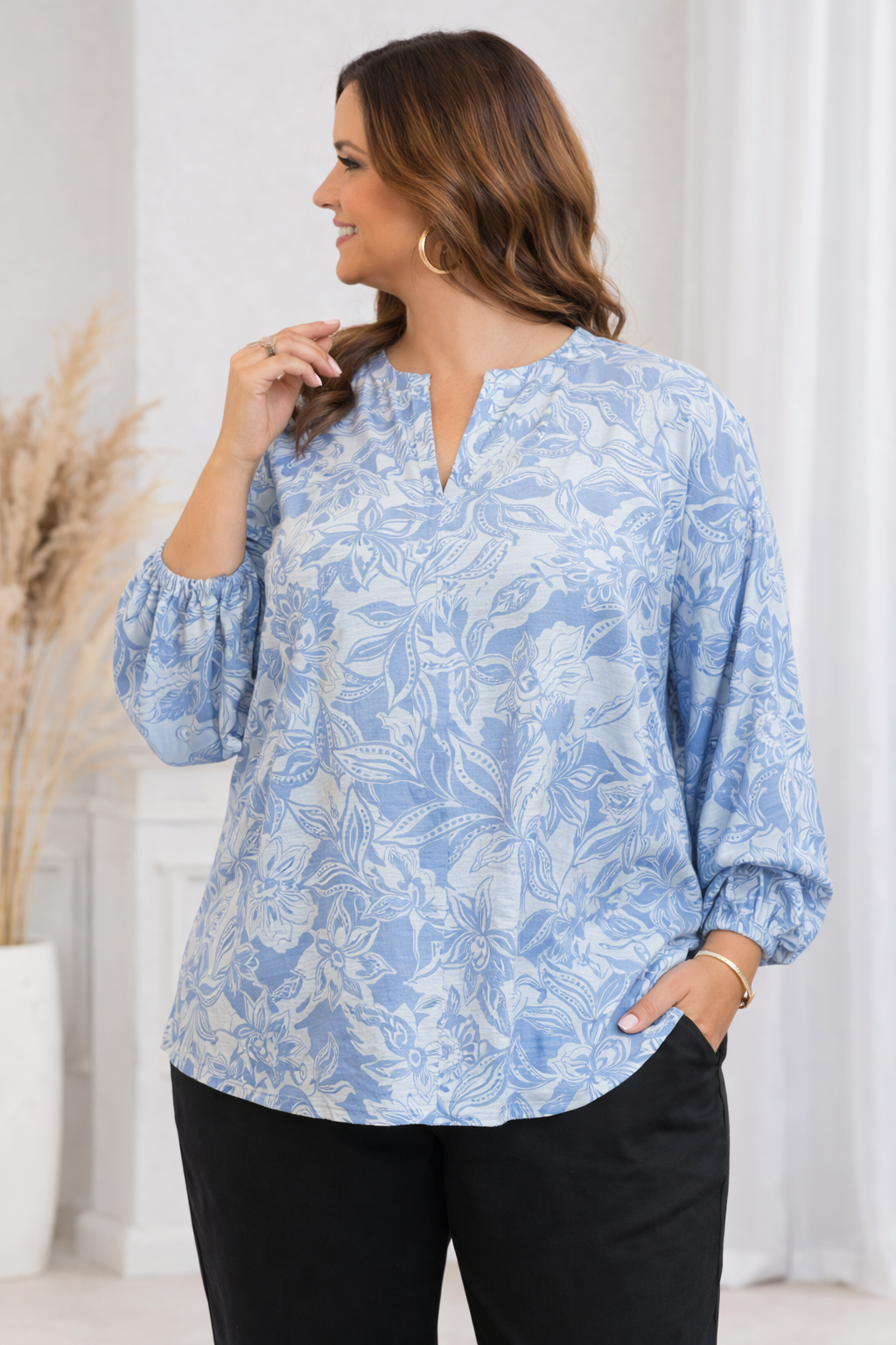 Casacca Clea Celeste