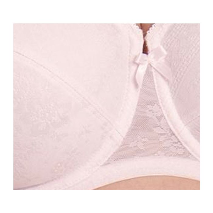Reggiseno Fleur Antracite Rosa