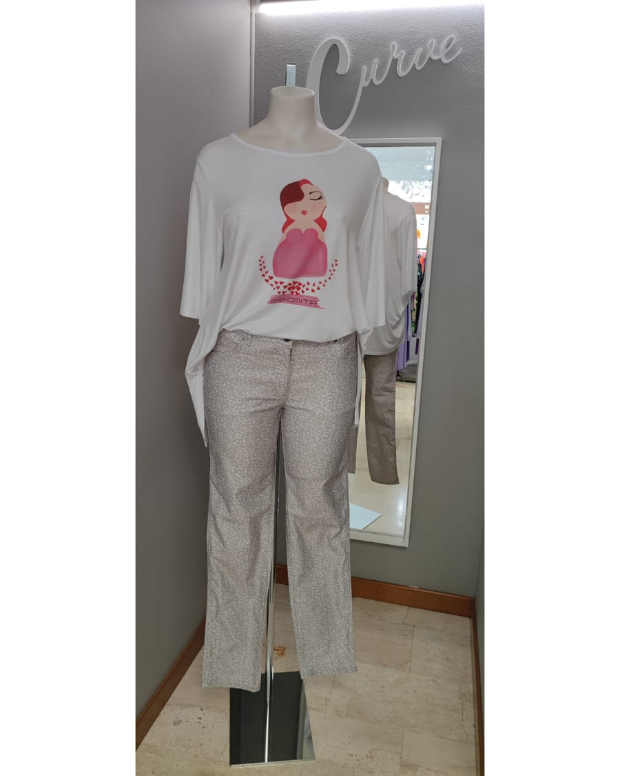 Pantalone 5 Tasche Maculato