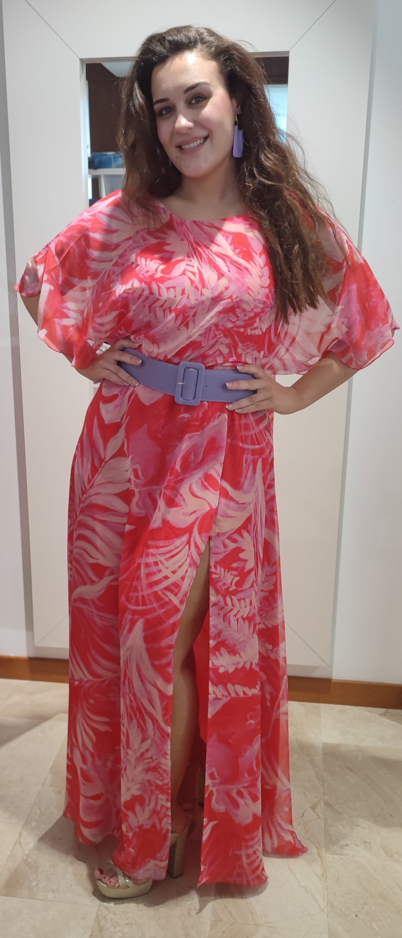 Abito Cerimonia Fragola