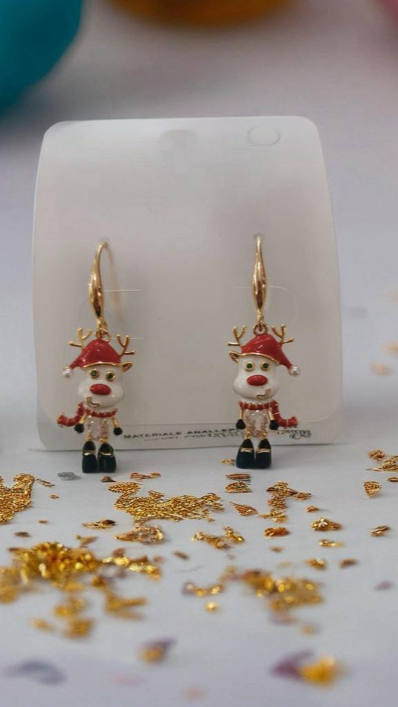 Orecchini Natale Renne