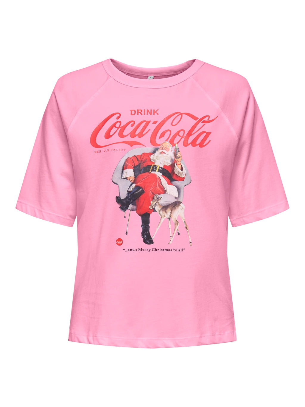 T-Shirt Coca-Cola Rosa
