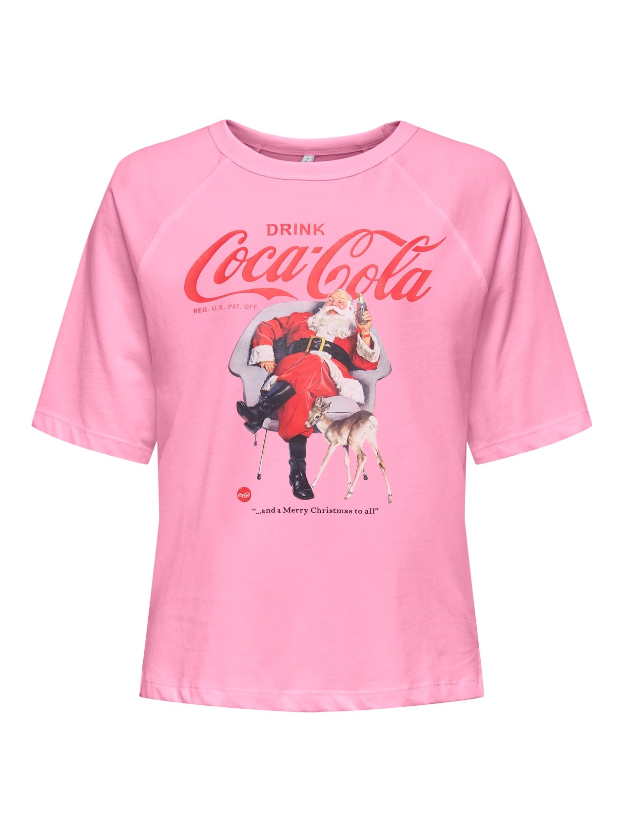 T-Shirt Coca-Cola Rosa