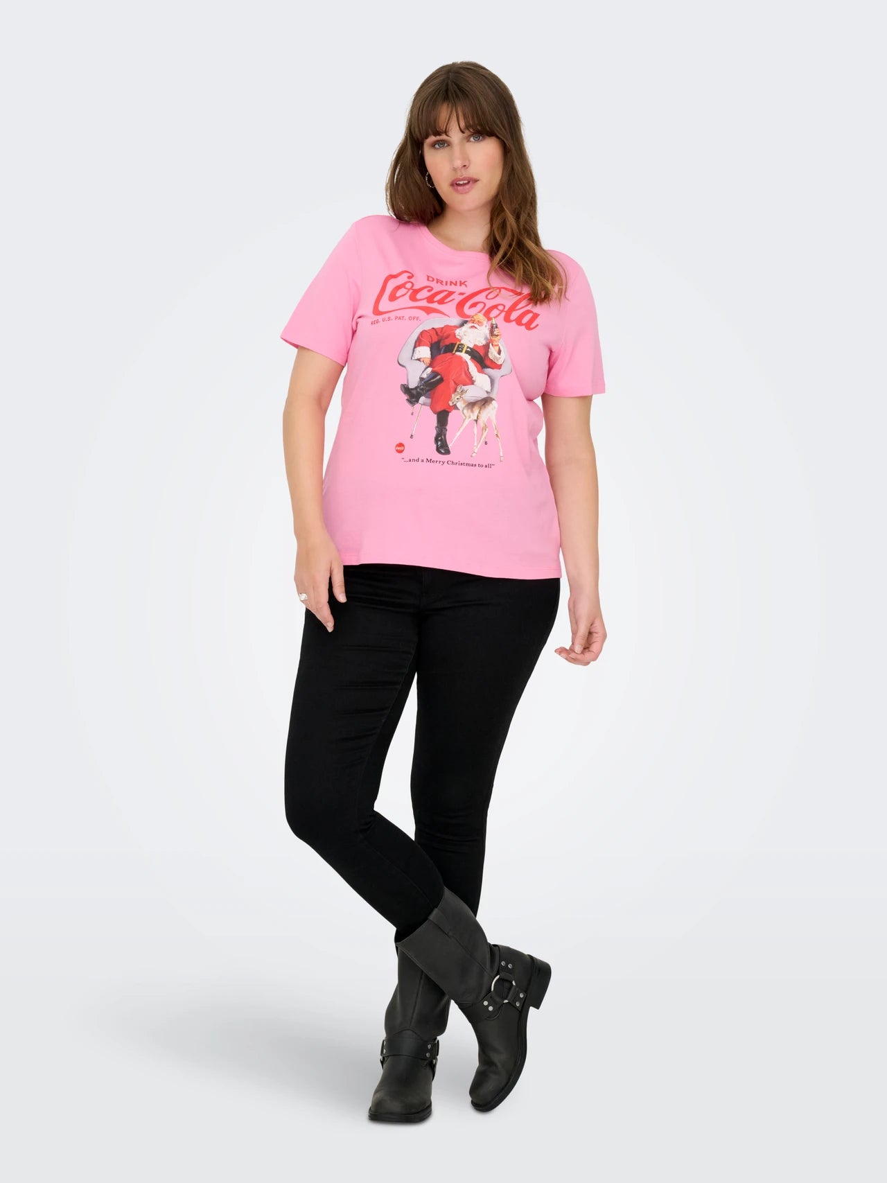 T-Shirt Coca-Cola Rosa