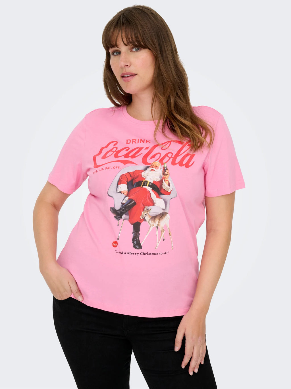 T-Shirt Coca-Cola Rosa