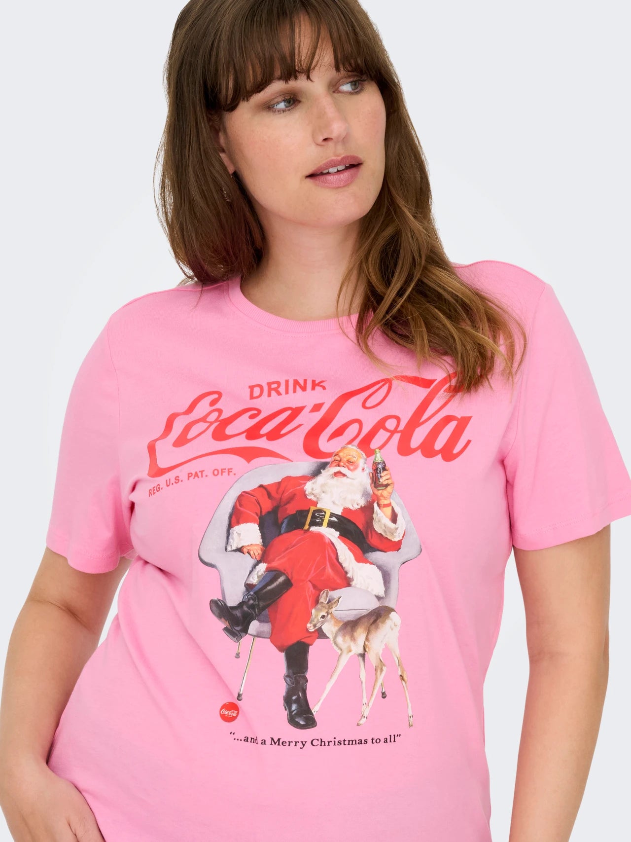 T-Shirt Coca-Cola Rosa